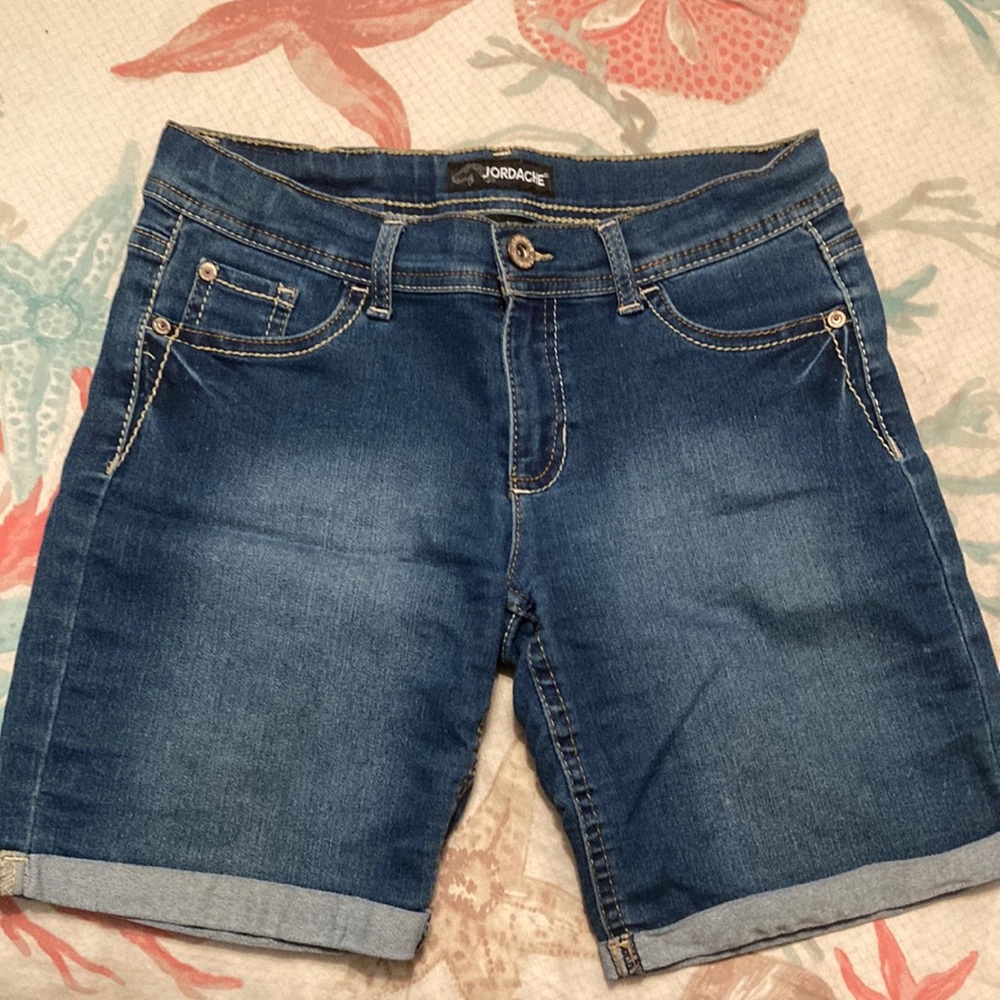 Jordache Dark Blue Denim Women’s Shorts